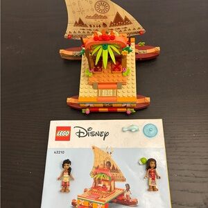 LEGO Disney Moana Canoe Set 43210